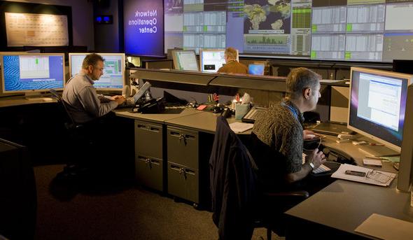 Boeing network operations center